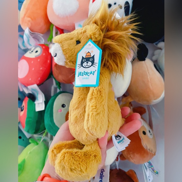 ✨ 🦁 JELLYCAT BASHFUL LION SMALL JELLY CAT JUNGLE ANIMAL SPRING GIFT NEW - Picture 3 of 7